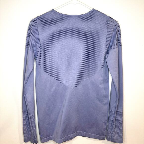 Fabletics Musetta Seamless Long-Sleeve Top blue violet in xs/s - Picture 4 of 10